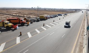 برگزاری مانور راهداری زمستانی در شرق اصفهان/ آمادگی کامل آزادراه شرق اصفهان برای زمستان سخت